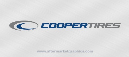 Cooper Tires Decals 03 - Pair (2 pieces)